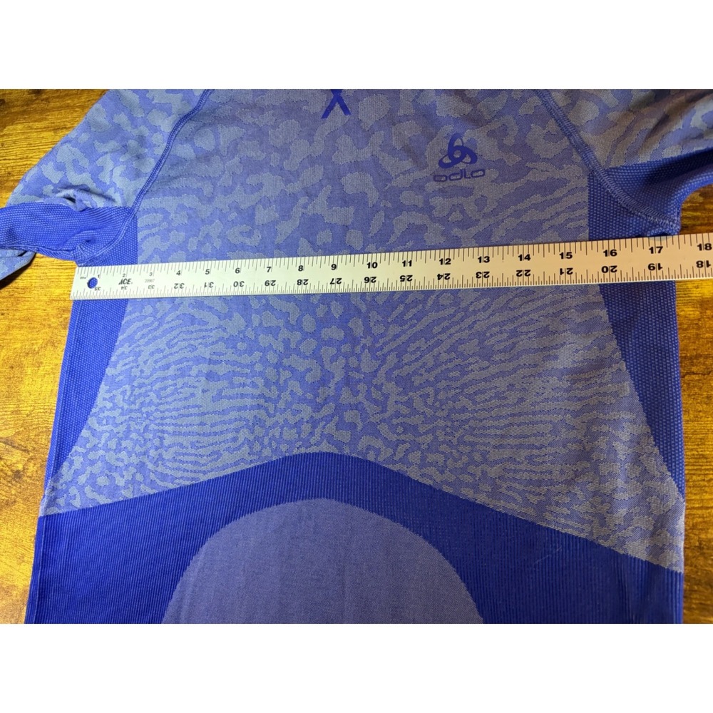 Odlo Performance Evolution Warm Leopard Print Base Layer Hooded Face Mask Sz XL - Picture 11 of 13